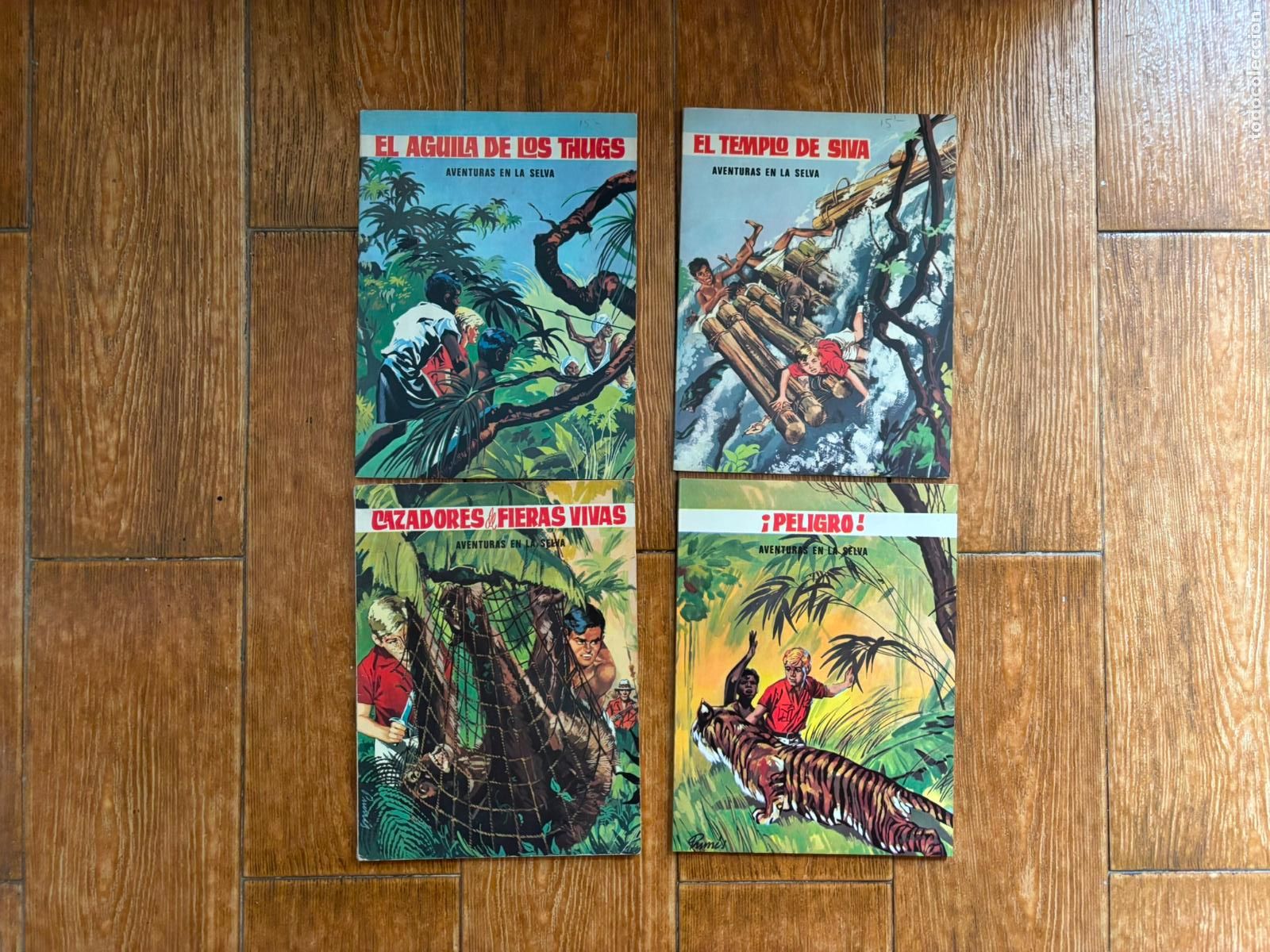 Tebeos: AVENTURAS EN LA SELVA COLECCION COMPLETA EDITORIAL EUREDIT - Foto 1