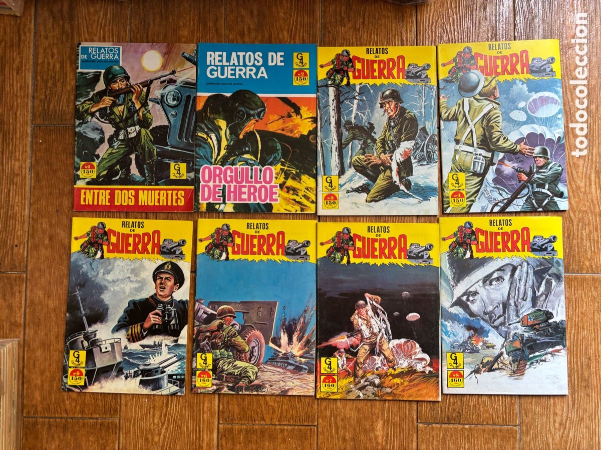 Tebeos: RELATOS DE GUERRA COLECCION COMPLETA 16 EJEMPLARES EDICIONES G4
