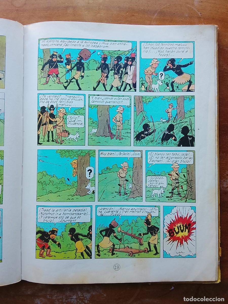 Tebeos: Aventuras de Tint&iacute;n en el Congo - Foto 4