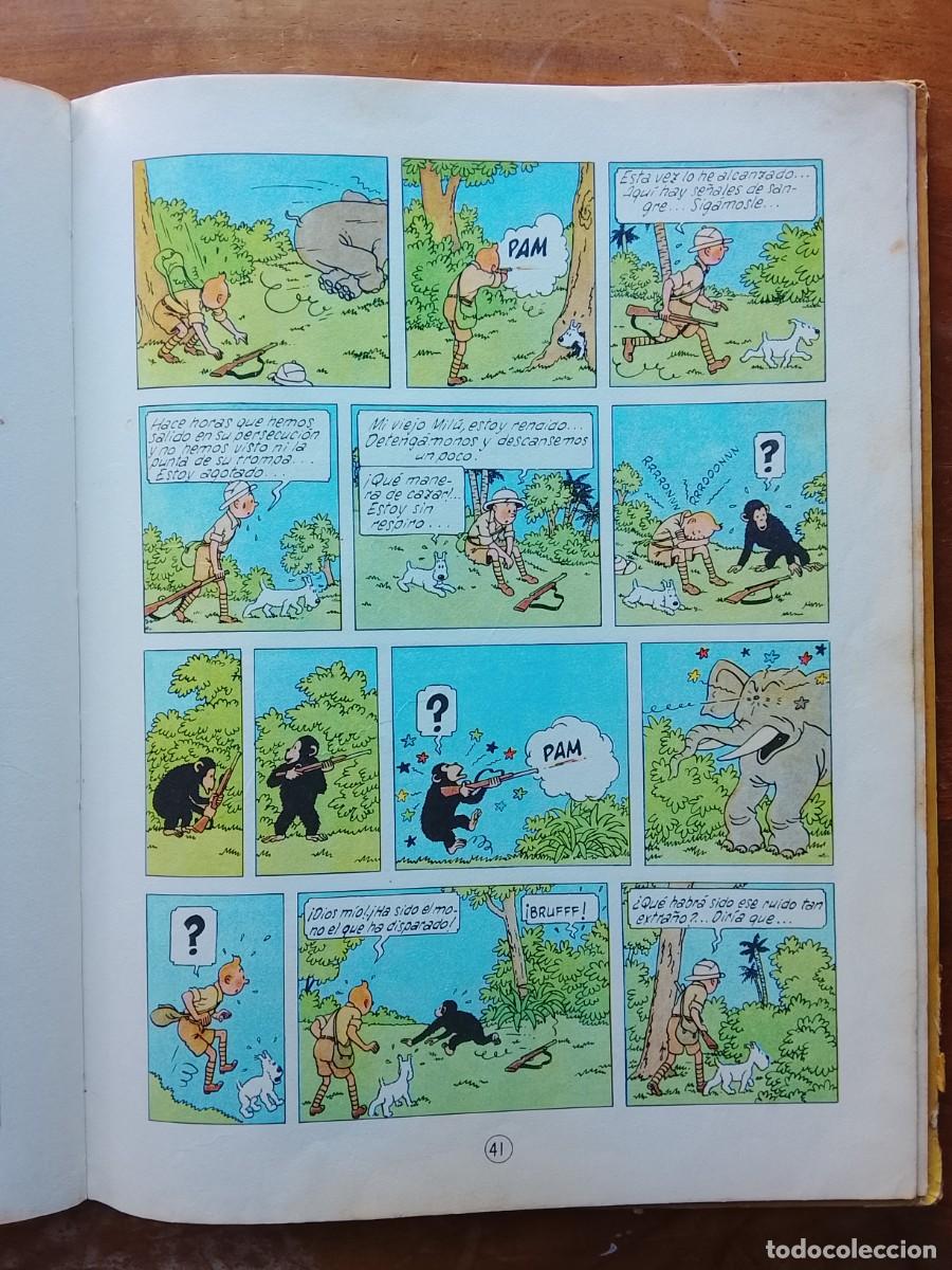 Tebeos: Aventuras de Tint&iacute;n en el Congo - Foto 6