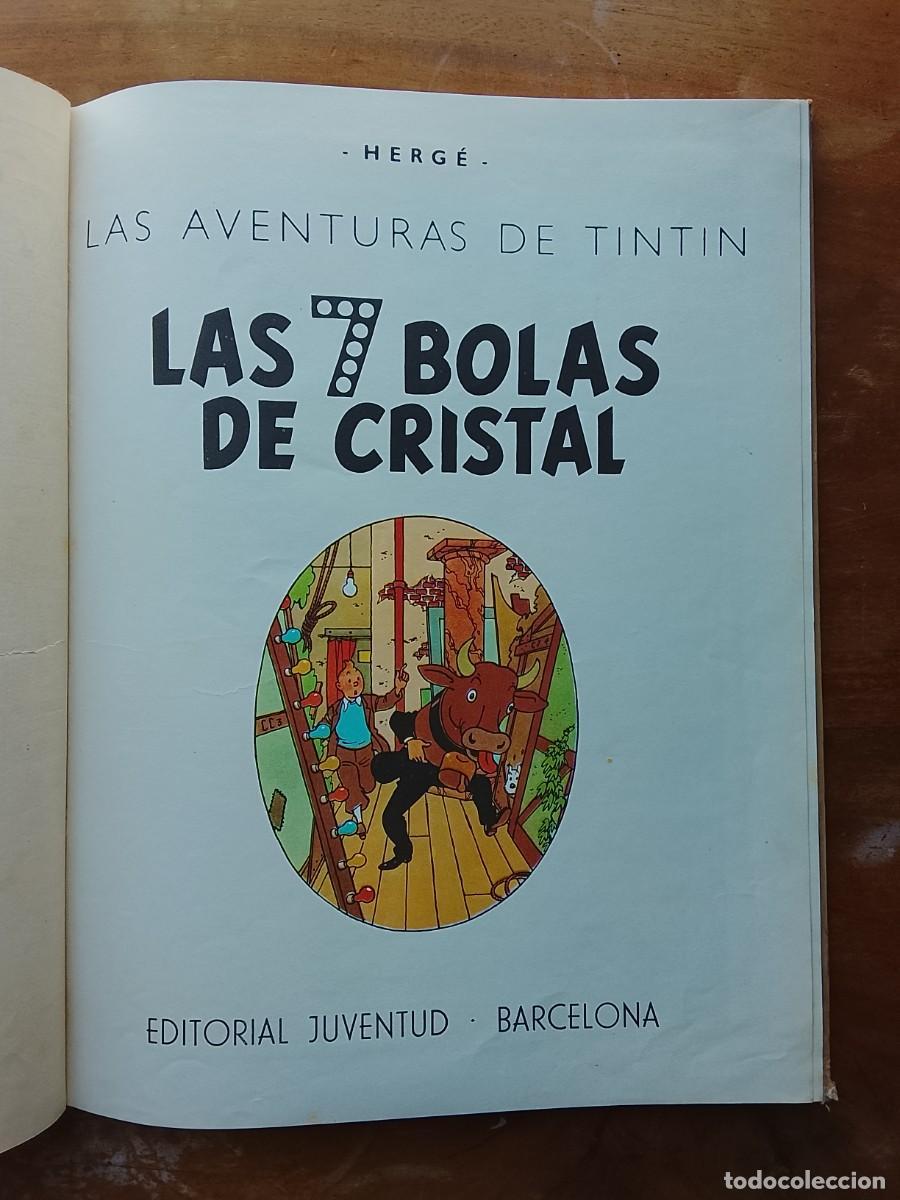 Tebeos: Tint&iacute;n las 7 bolas de cristal 1961 - Foto 2