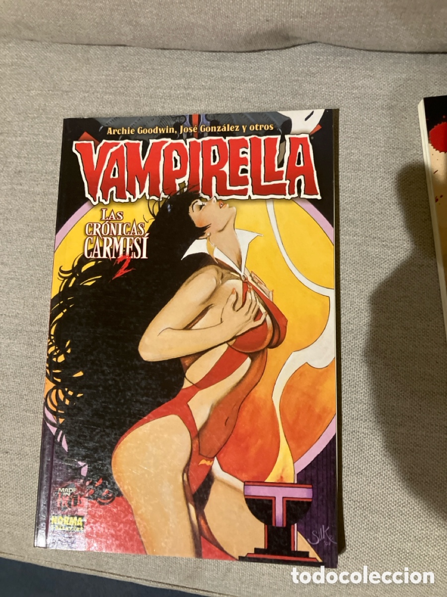 Tebeos: VAMPIRELLA - LAS CR&Oacute;NICAS CARMES&Iacute; - COMPLETA - 3 TOMOS - NORMA - Foto 4