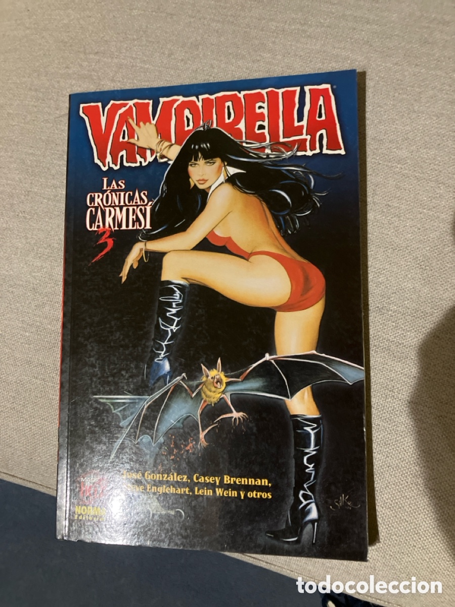 Tebeos: VAMPIRELLA - LAS CR&Oacute;NICAS CARMES&Iacute; - COMPLETA - 3 TOMOS - NORMA - Foto 6