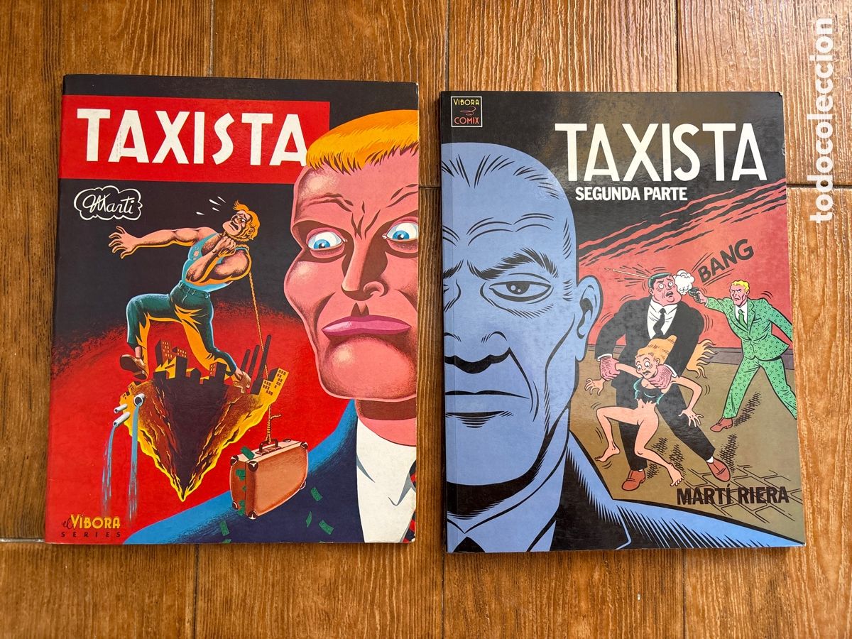 Tebeos: TAXISTA EL VIBORA COLECCION COMPLETA EDITORIAL LA CUPULA PARA ADULTOS 2 ALBUMES