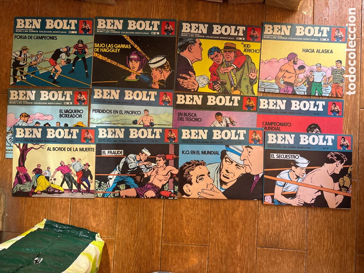 Tebeos: BEN BOLT COLECCION COMPLETA , 12 EJEMPLARES, DEL N&ordm; 1 AL 12 EDITORIAL BURU LAN BURULAN