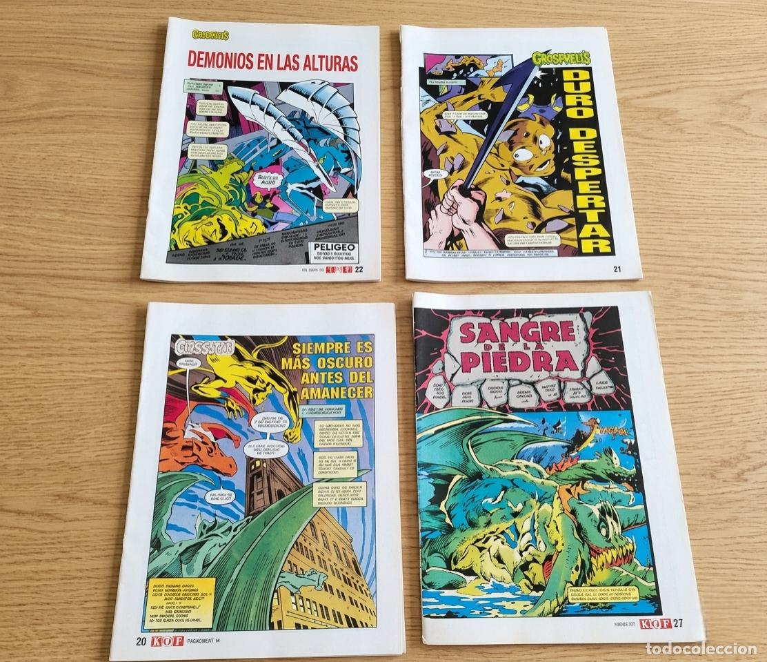 Tebeos: Comic Gargolas, Coleccionables revista Top