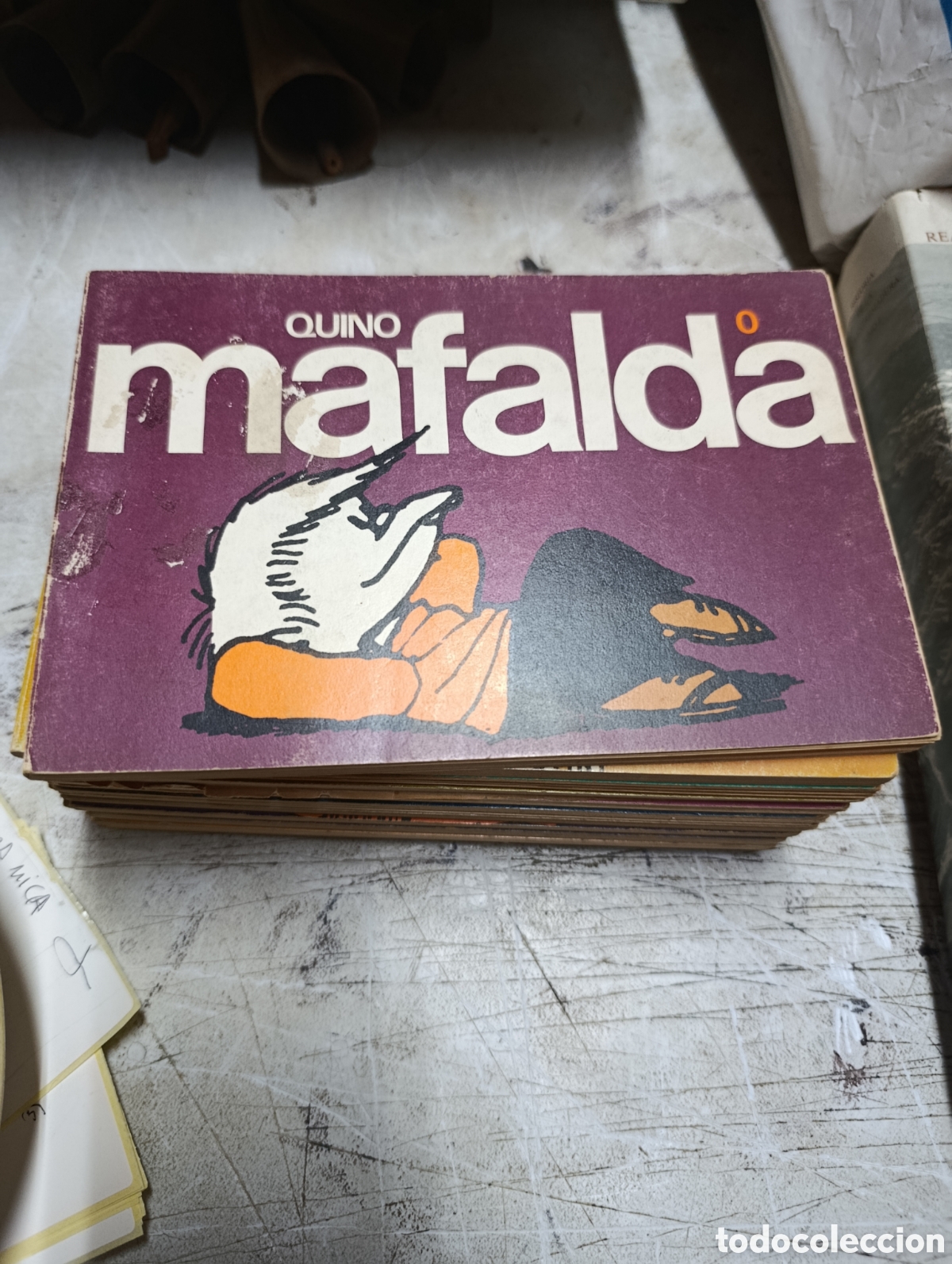 Tebeos: colecion completa 11 tomos Quino mafalda.