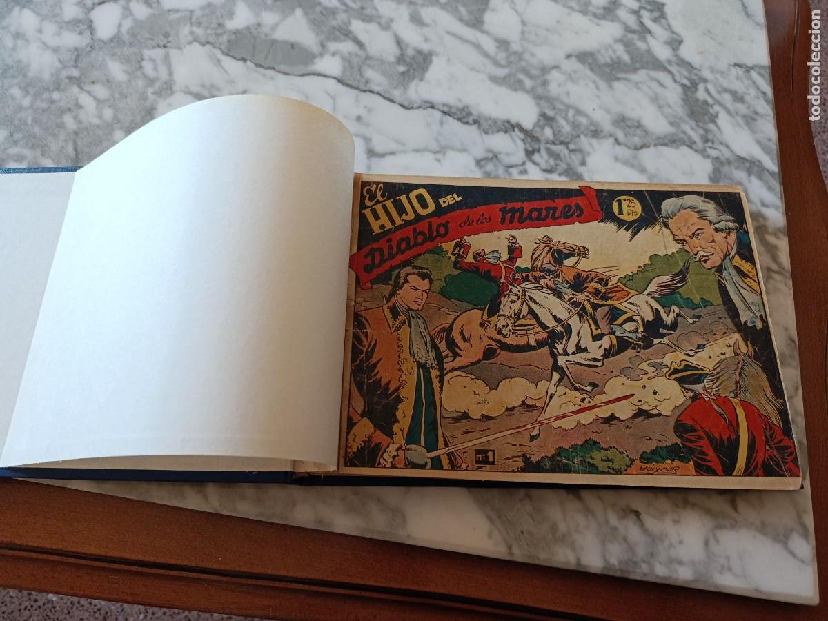 Tebeos: COLECCION COMPLETA DEL HIJO DEL DIABLO DE LOS MARES ORIGINAL