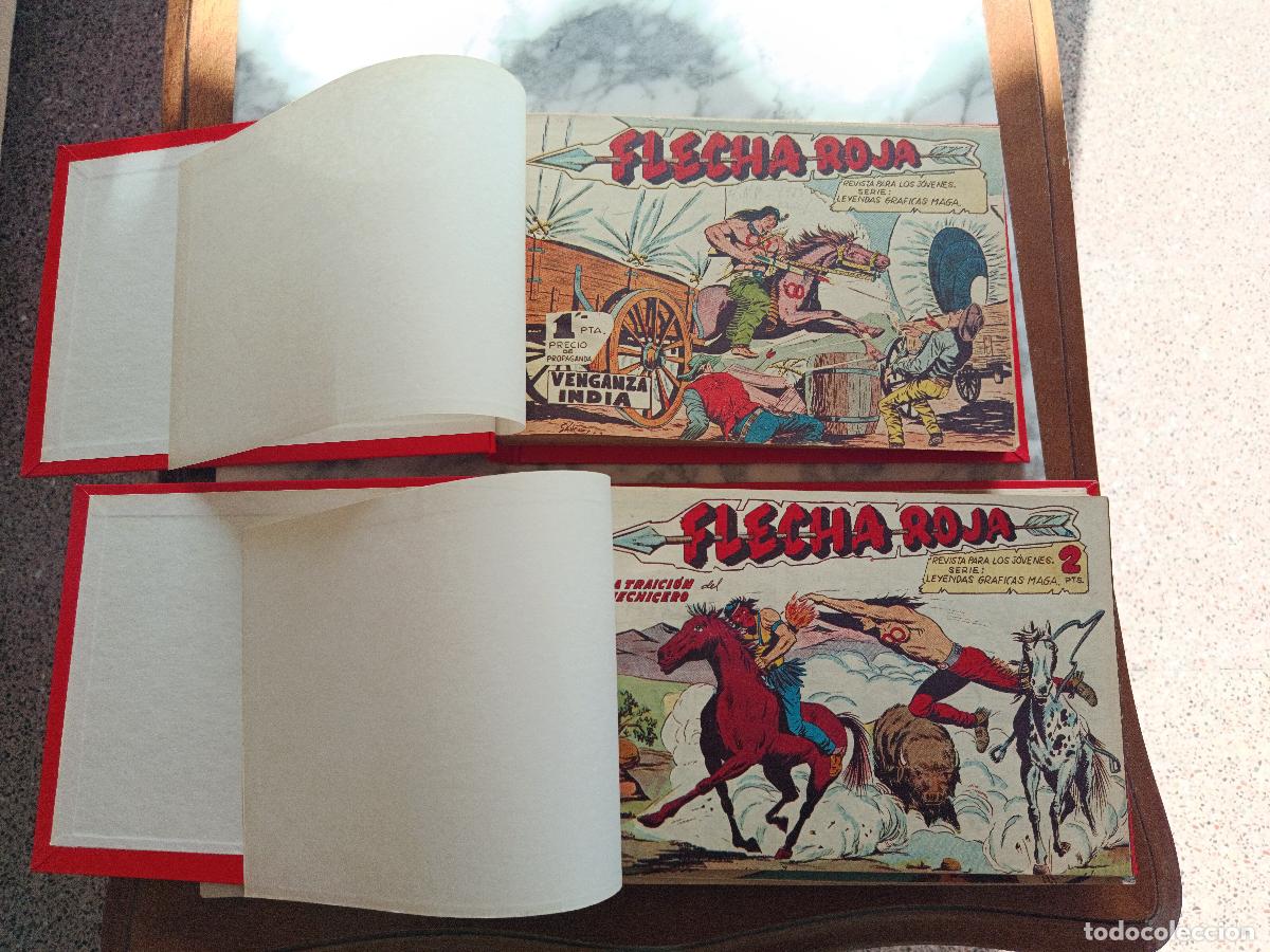 Tebeos: COLECCION COMPLETA flecha roja ORIGINAL 79 TEBEOS