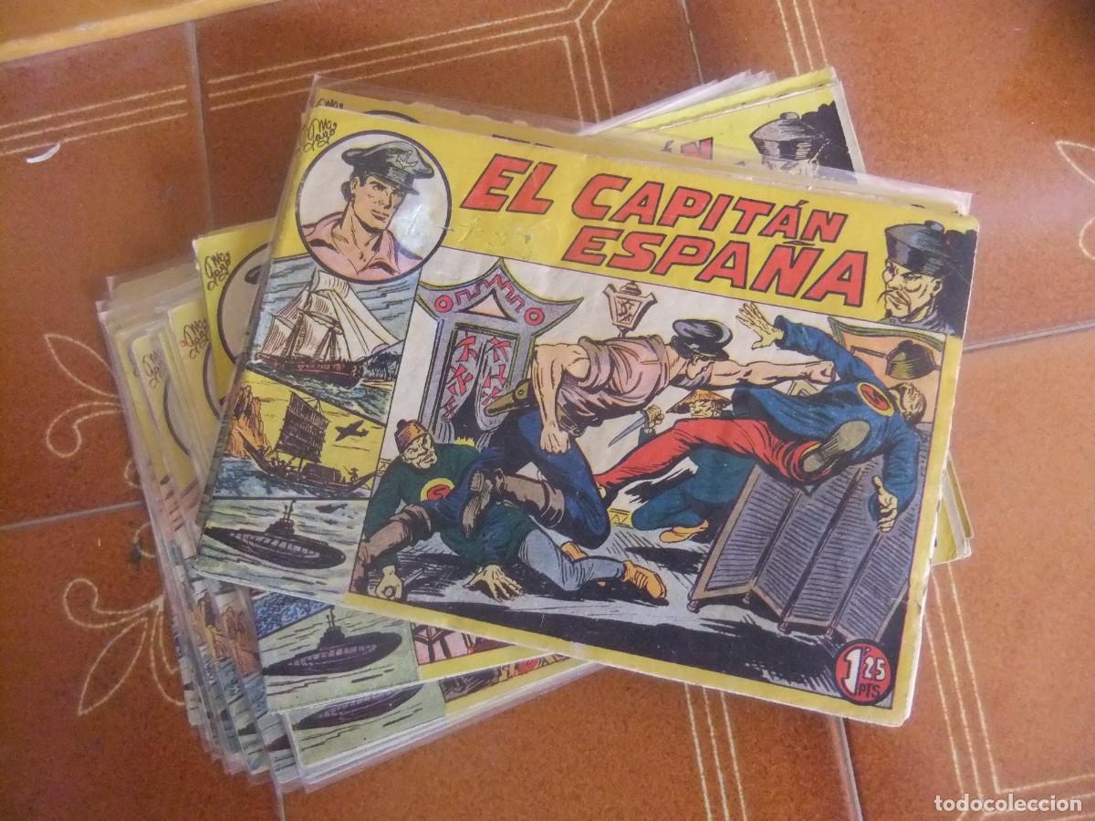 Tebeos: EL CAPITAN ESPA&Ntilde;A COLECCION COMPLETA ORIGINAL EDITORIAL MAGA