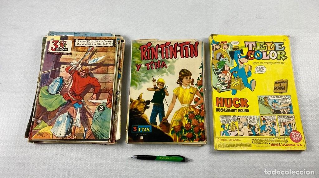Tebeos: TELE COLOR-3 AMIGOS- RIN TIN TIN