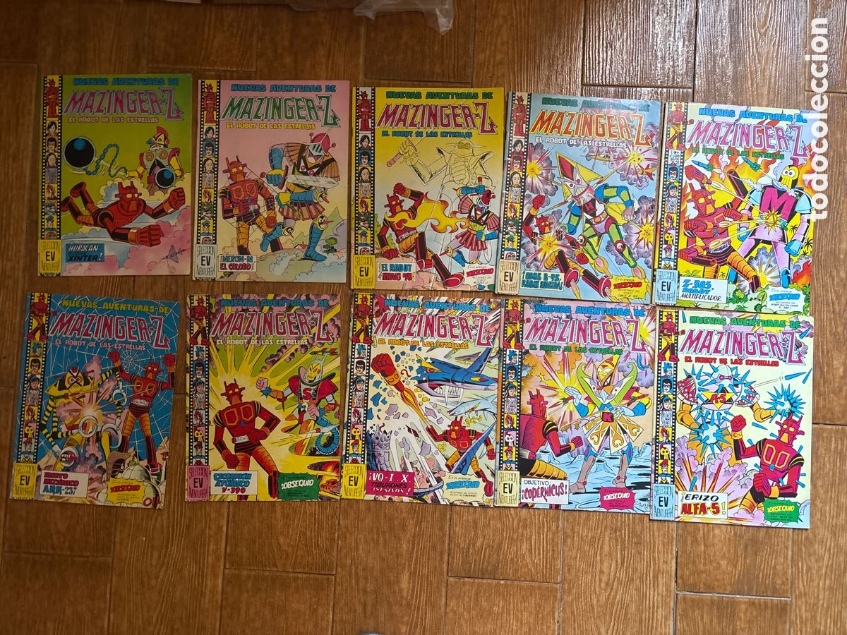 Tebeos: MAZINGER Z NUEVAS AVENTURAS COLECCION COMPLETA 30 NUMEROS EDITORIAL VALENCIANA 1979