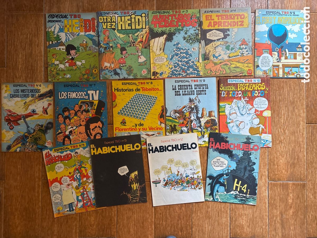 BDs: ESPECIAL TBO COLECCION COMPLETA EDITORIAL BUIGAS 14 NUMEROS