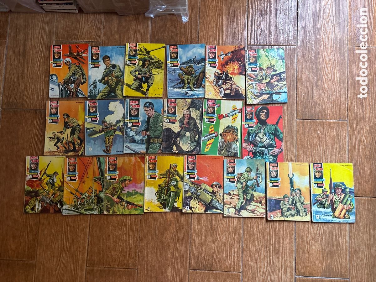 Giornalini: CASCO DE ACERO SUPLEMENTO QUINCENAL COLECCION COMPLETA 20 EDICIONES MANHATTAN 1963