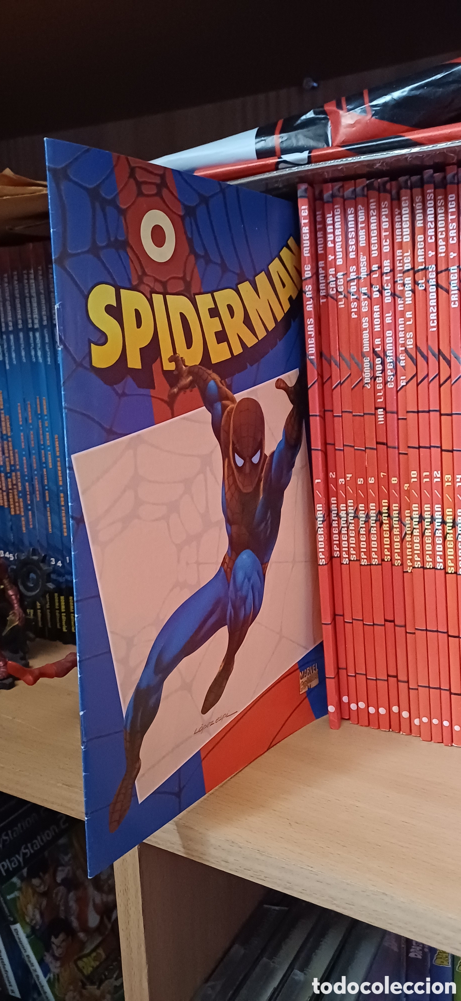 Tebeos: Coleccion spiderman tapa roja completa - Foto 2