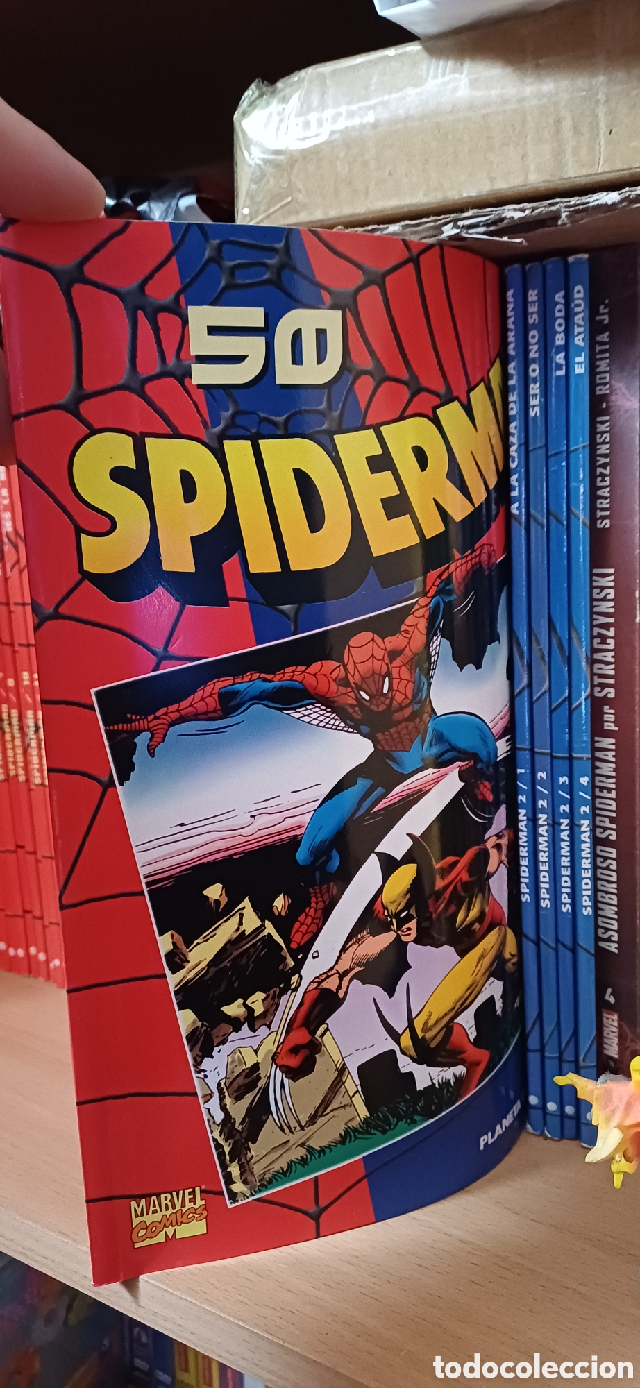 Tebeos: Coleccion spiderman tapa roja completa - Foto 4
