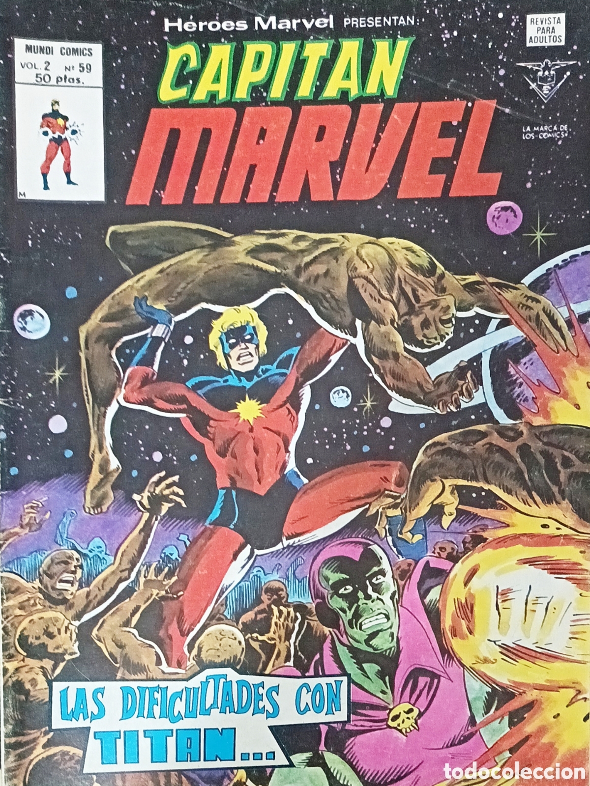 Tebeos: Capit&aacute;n Marvel de edic v&eacute;rtice