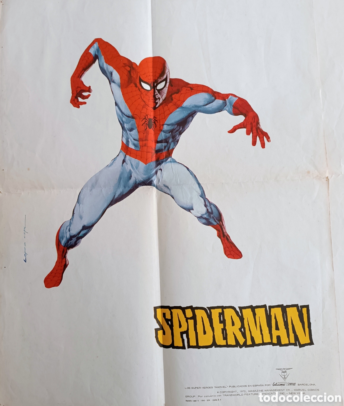 Tebeos: Posters super h&eacute;roes Marvel