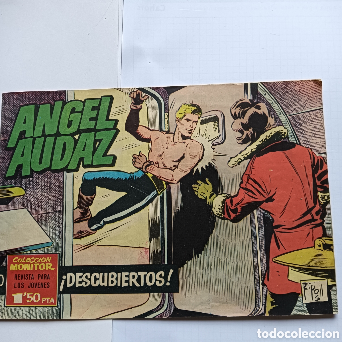 Tebeos: &Aacute;NGEL AUDAZ NUM, 10 &Uacute;LTIMO COLECCI&Oacute;N MONITOR ORIGNAL