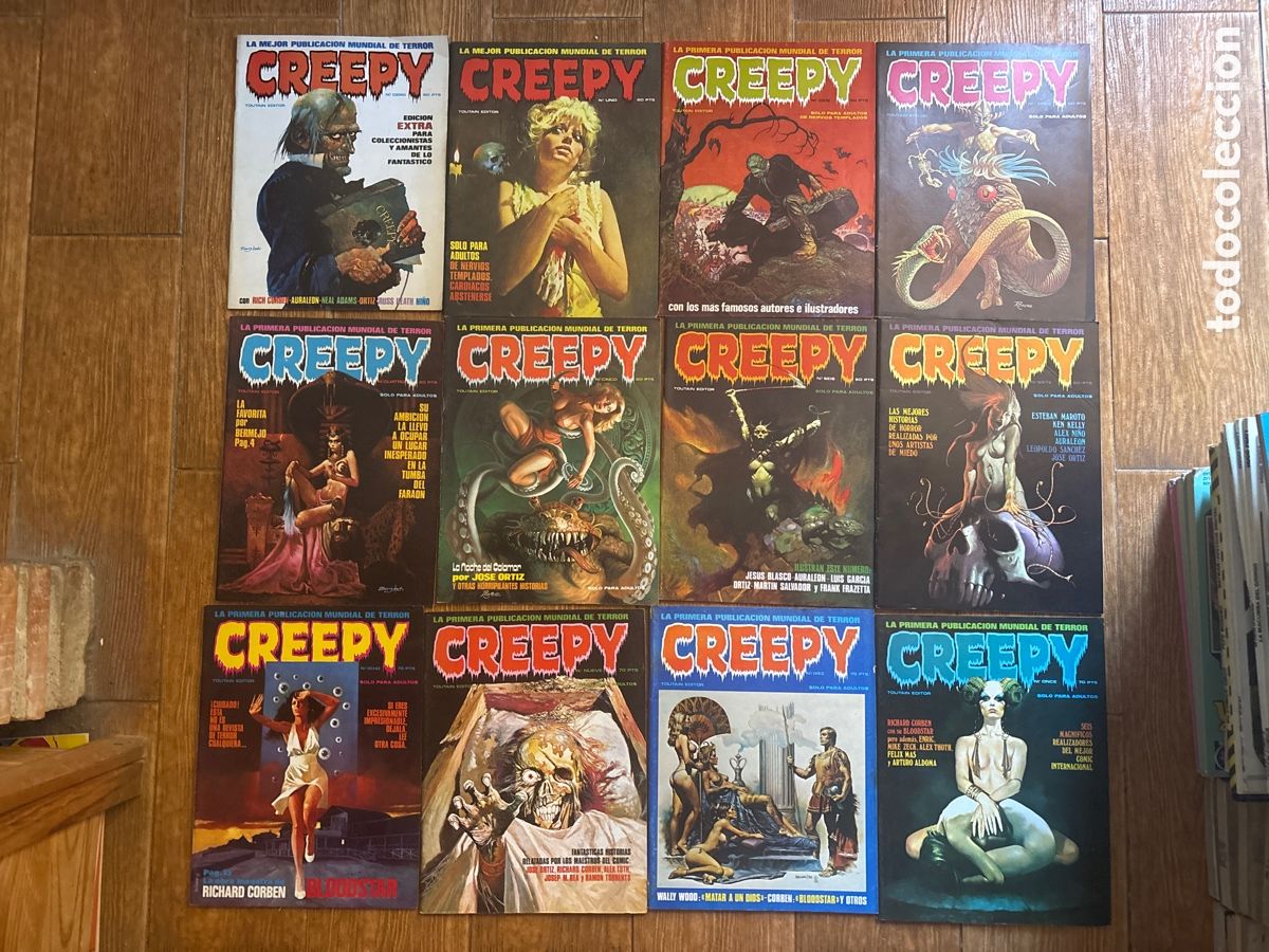 Tebeos: CREEPY COLECCION COMPLETA 80 NUMEROS CON 8 EXTRAS EDITORIAL TOUTAIN
