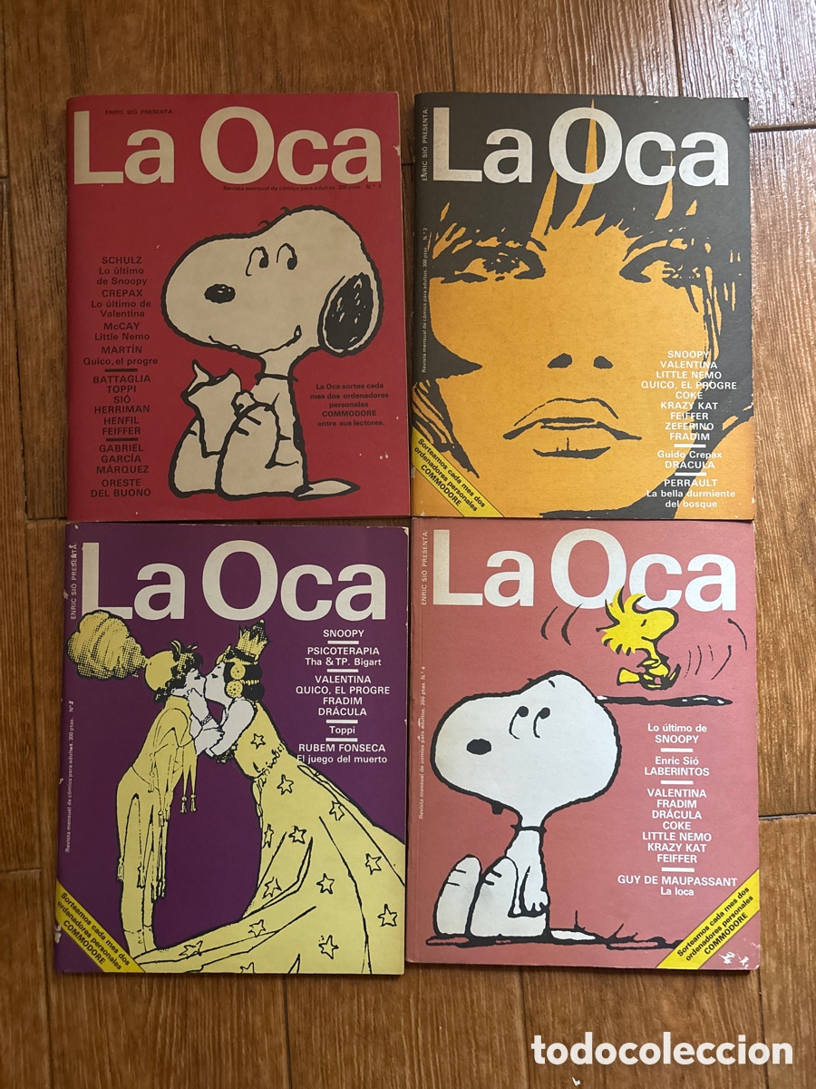Tebeos: LA OCA. COLECCI&Oacute;N COMPLETA 4 EJEMPLARES. EDITORIAL IPANEMA.