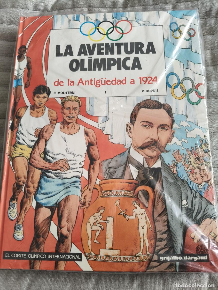 Tebeos: LA AVENTURA OL&Iacute;MPICA. 4 COMICS EN TAPA DURA. COLOR. NUEVOS A ESTRENAR. C. MOLITERNI Y P. DUPUIS. GRI