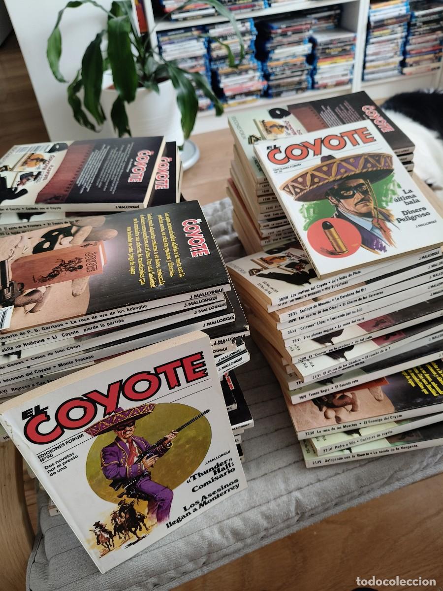 Tebeos: EL COYOTE. JOSE MALLORQUI. EDICIONES FORUM. A&Ntilde;OS 80. COLECCION CASI COMPLETA. NUMEROS 1 AL 96 MENOS
