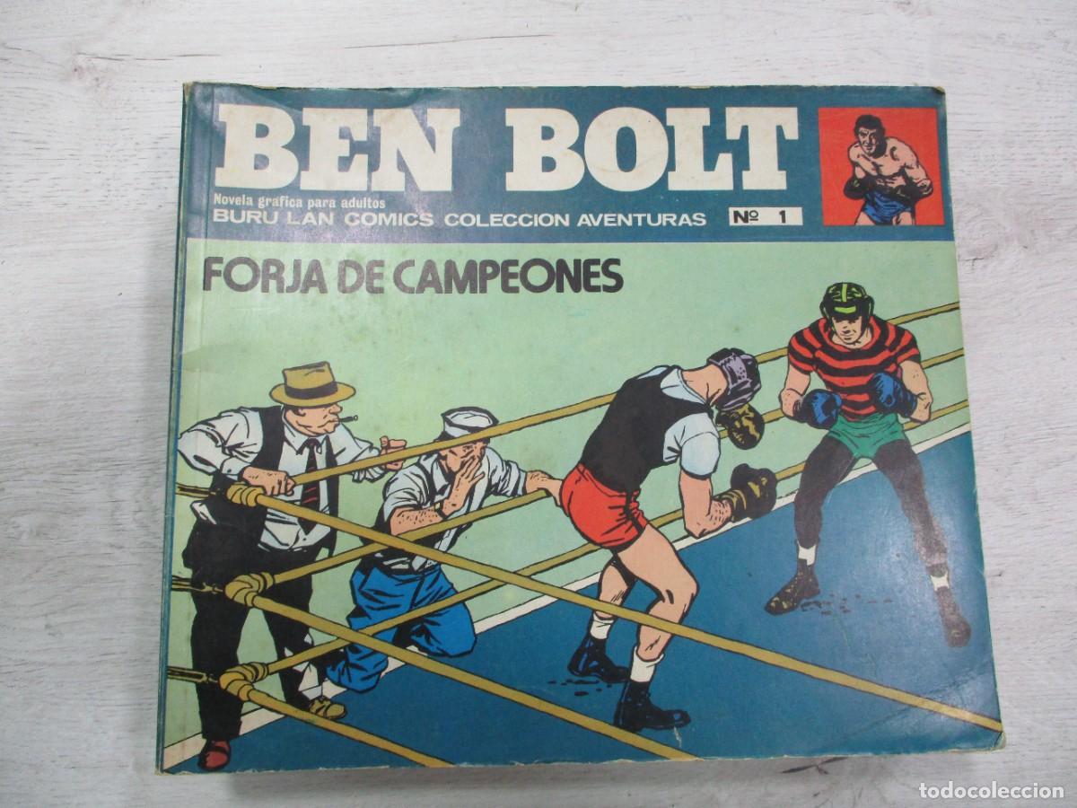 Tebeos: COLECCION COMPLETA BEN BOLT - n&ordm; 1 al 12 BURU LAN - COLECCION AVENTURAS -1973