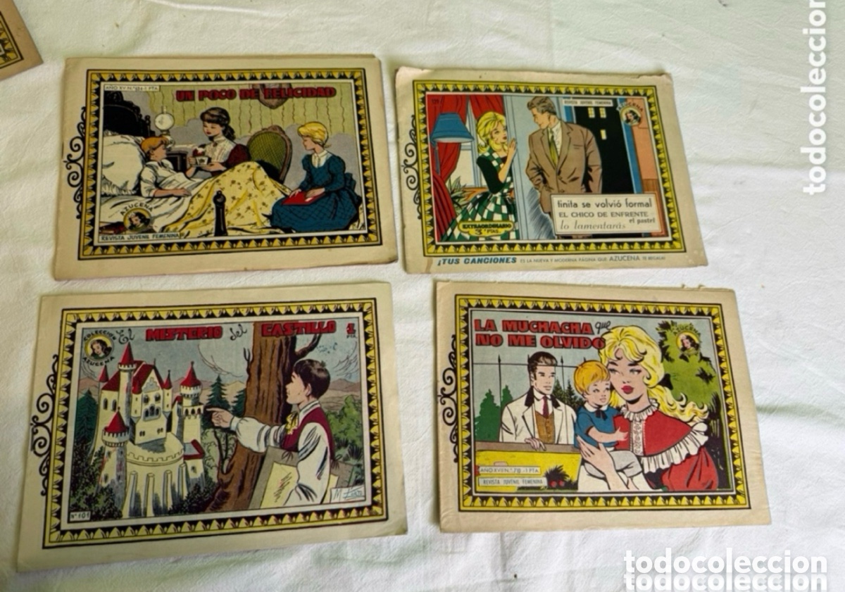 Tebeos: LOTE 80 COMICS AZUCENA Y GUENDALINA TORAY A&Ntilde;OS 50/60