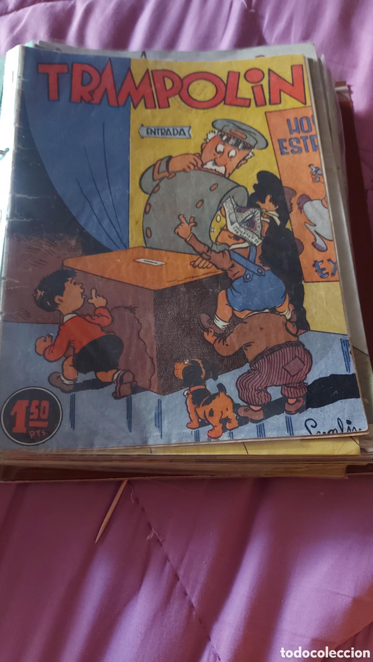 Tebeos: Gran lote de tebeos de trampolin - Foto 2