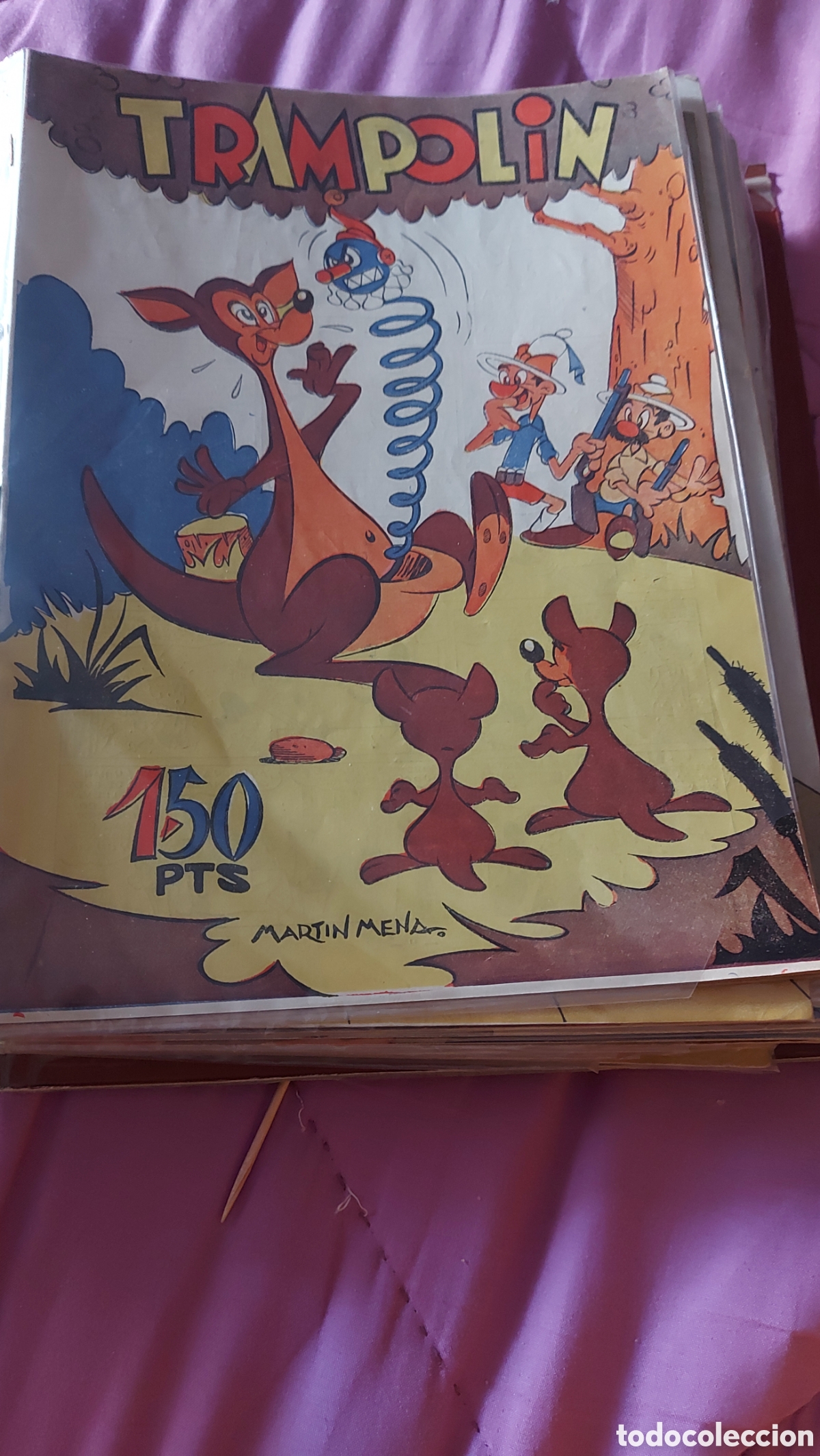 Comics: Gran lote de tebeos de trampolin