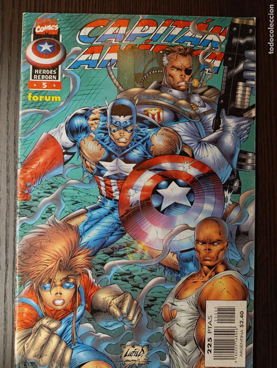 Tebeos: Comic. Capit&aacute;n Am&eacute;rica. Ver foto para t&iacute;tulo, n&uacute;mero y estado