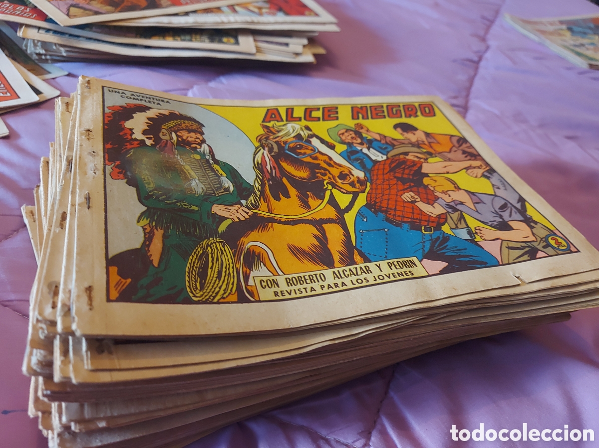 Comics: Gran lote de roberto alcazar y pedrin