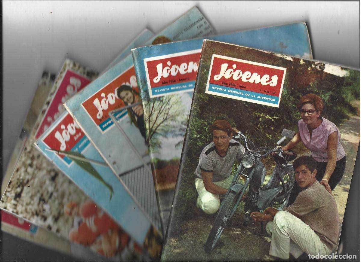 Tebeos: REVISTA-TEBEO JOVENES A&Ntilde;OS 50-60. LOTE ( 7 )