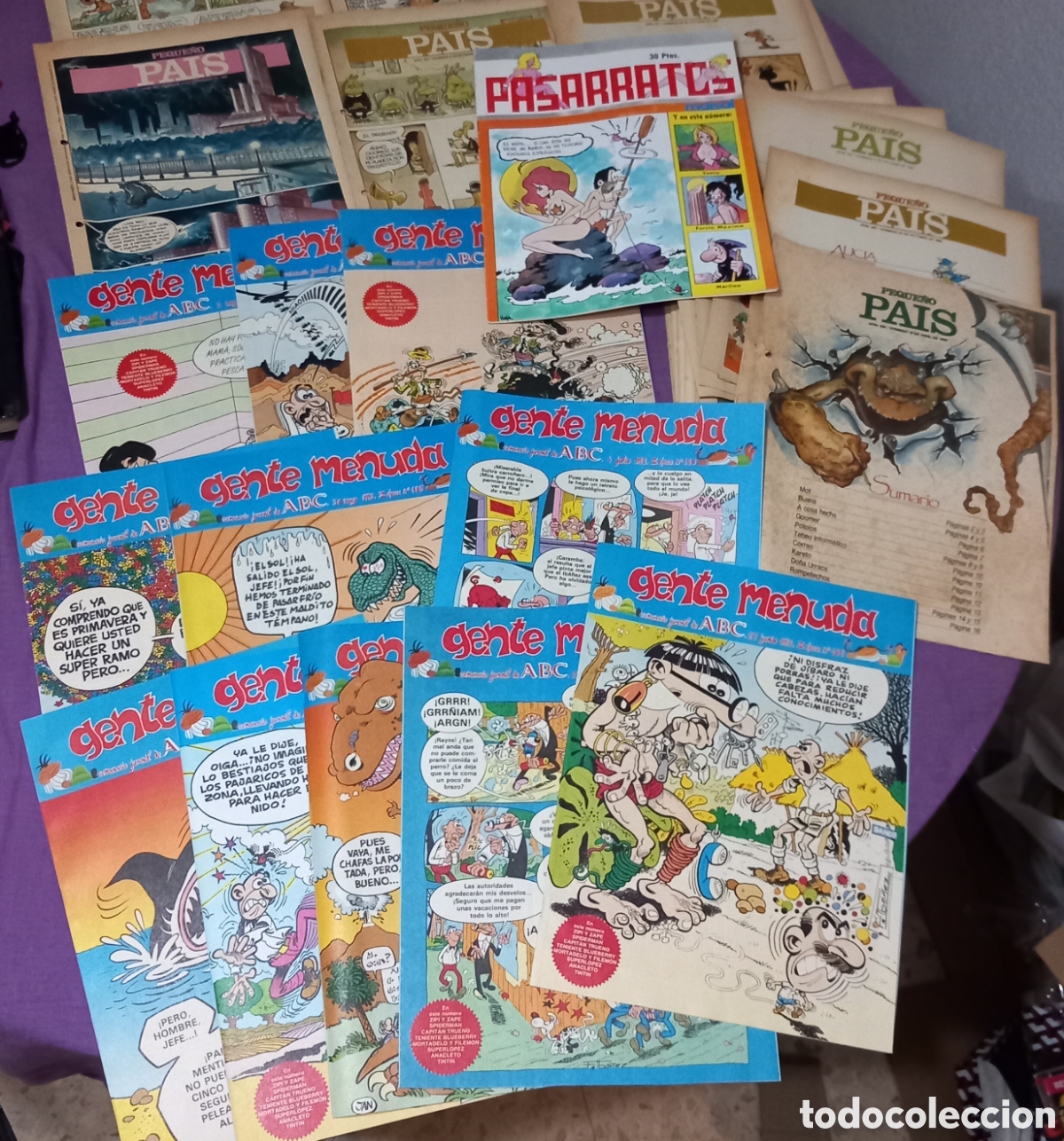 Giornalini: LOTE 47&times;COMICS/PEQUE&Ntilde;O PAIS(usados)+GENTE MENUDA-COMO NUEVOS.