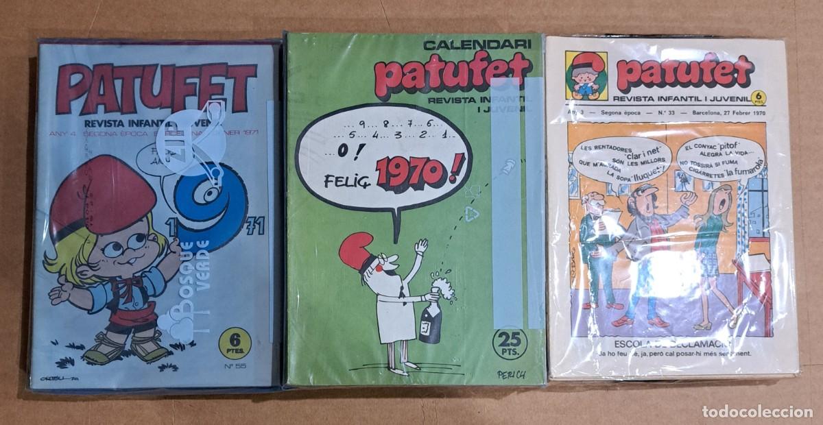 Tebeos: Lote 55/60 ejemplares PATUFET (2&ordf; &eacute;poca) &bull; A&ntilde;os 1970/71