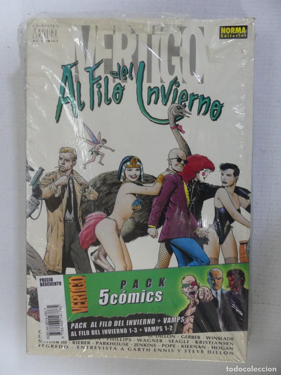 Tebeos: PACK DE 5 COMICS DE AL FILO DEL INVIERNO +VAMPS