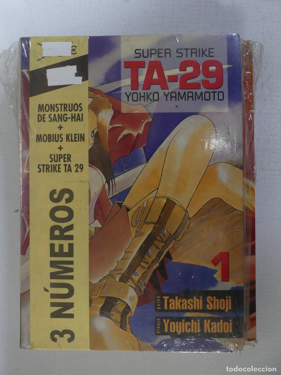 Giornalini: PACK 3 NUMEROS COMICS &ndash; MONSTRUOS DE SANGHAI &ndash; MOBIUS KLEIN &ndash; SUPER STRIKE TA 29