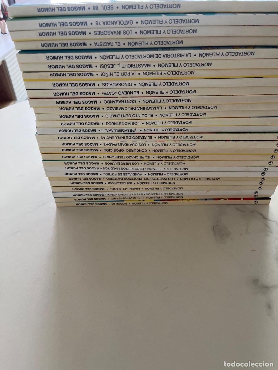 Tebeos: Gran lote de 27 c&oacute;mic Mortadelo y Filem&oacute;n. A&ntilde;o 1995.