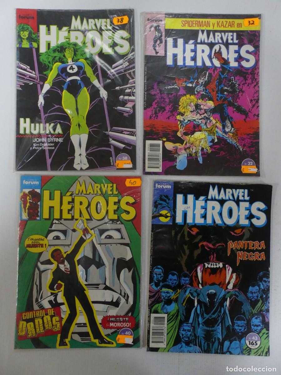 Giornalini: LOTE DE 4 COMICS MARVEL HEROES - COMICS FORUM.