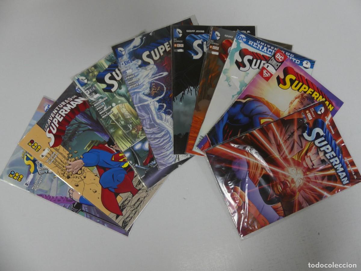 Giornalini: COLECCION LOTE DE 9 COMICS DE SUPERMAN