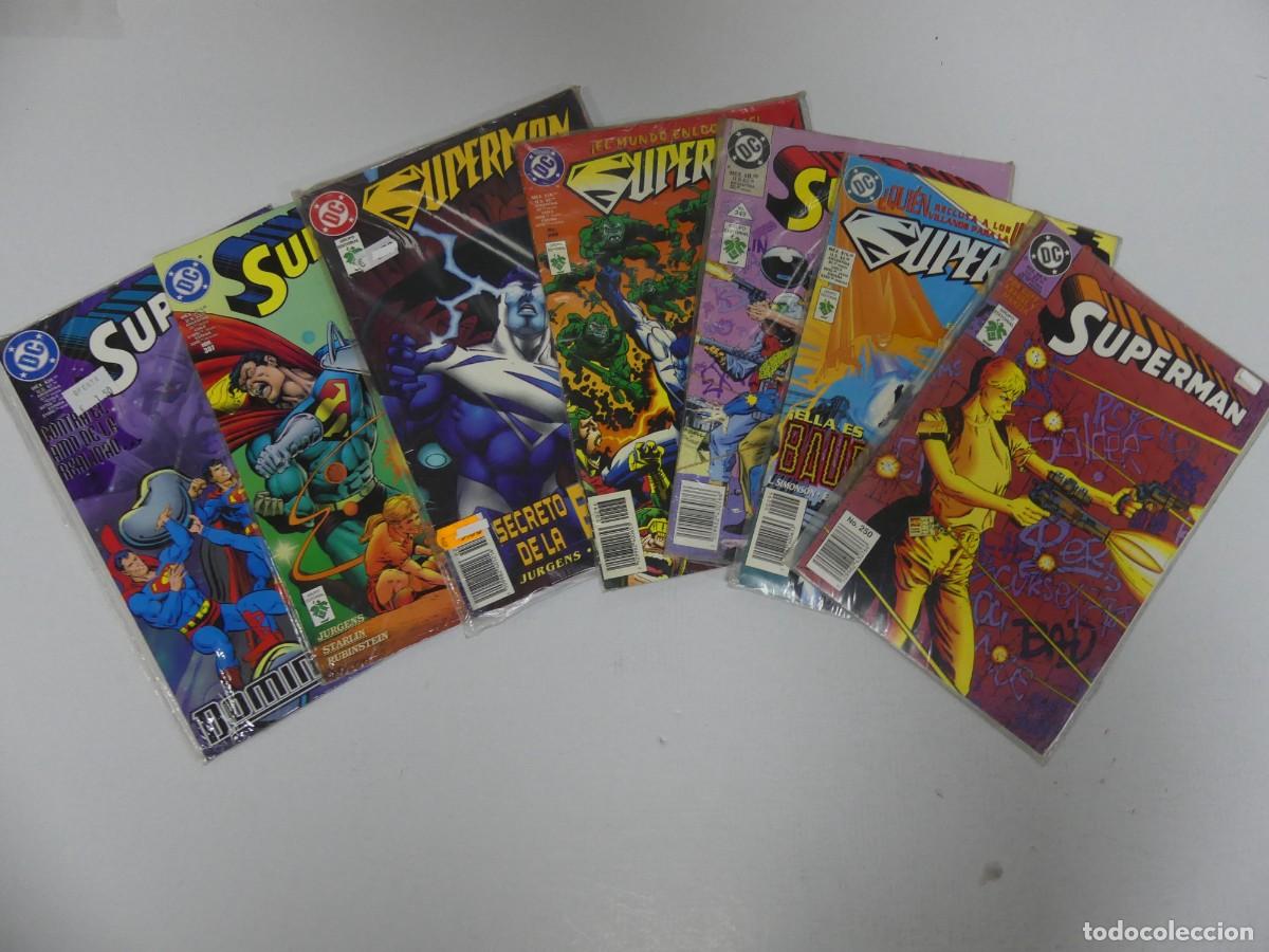 Tebeos: LOTE DE 7 NUMEROS DE COMICS -SUPERMAN