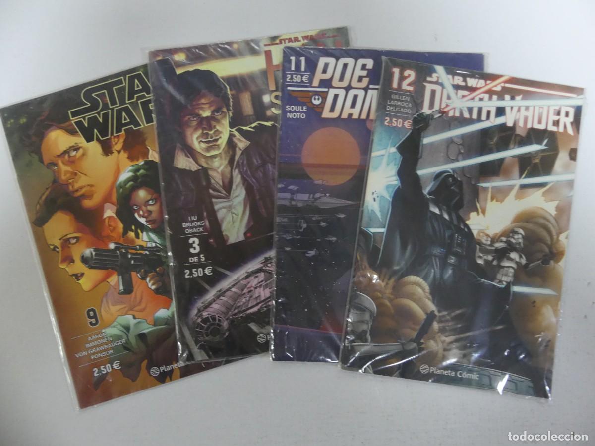 Tebeos: LOTE DE 4 NUMEROS DE COMICS STAR WARS
