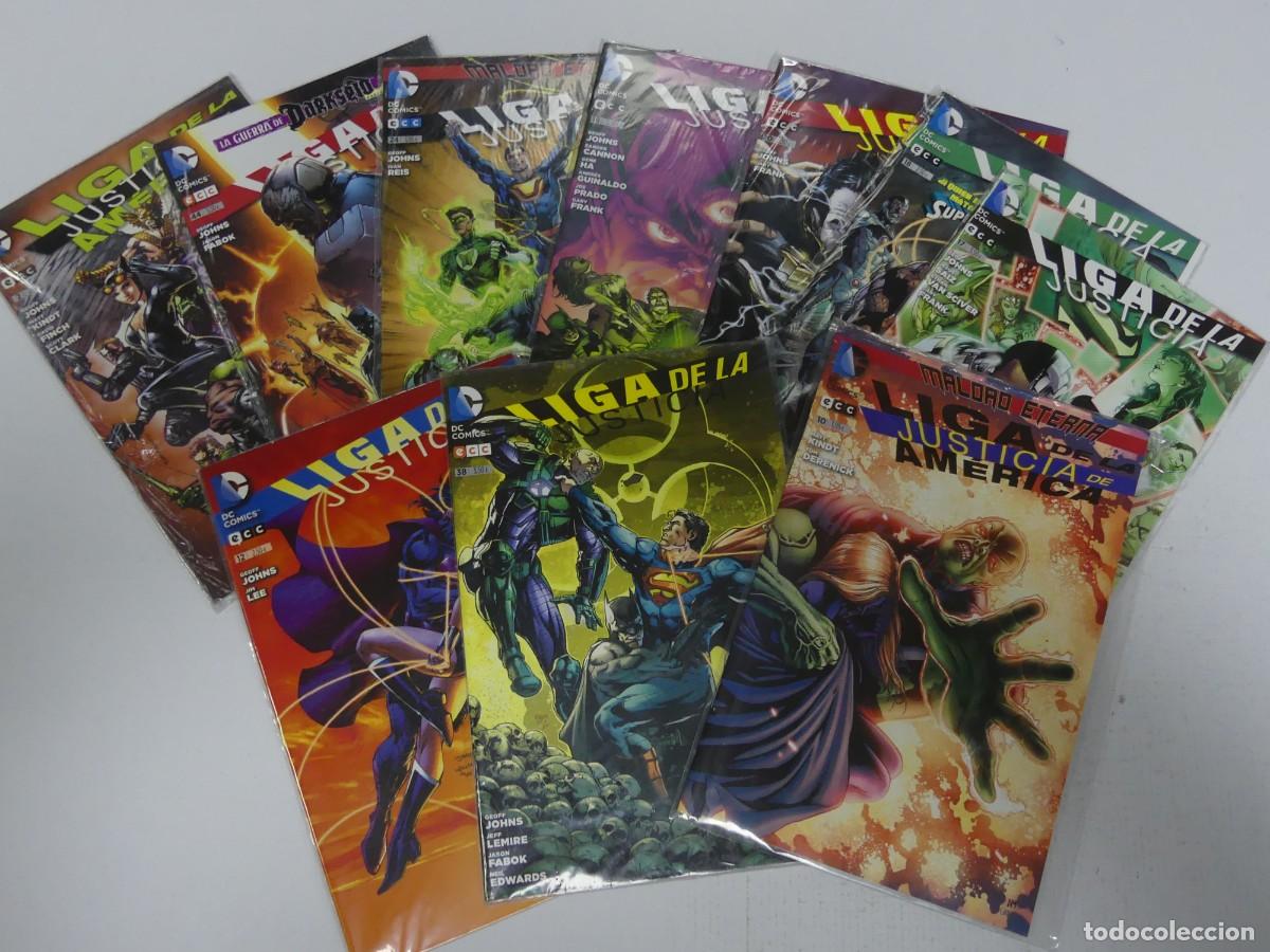 Tebeos: LOTE DE 10 NUMEROS COMICS LIGA DE LA JUSTICIA