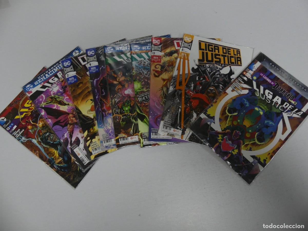 Giornalini: LOTE DE 9 COMICS DE LIGA DE LA JUSTICIA