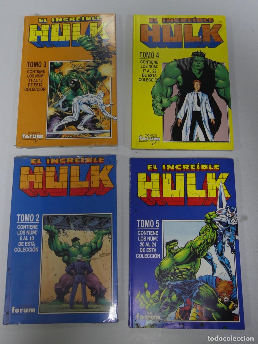 Giornalini: 361.LOTE DE 4 TOMOS DE COMICS EL INCREIBLE HULK