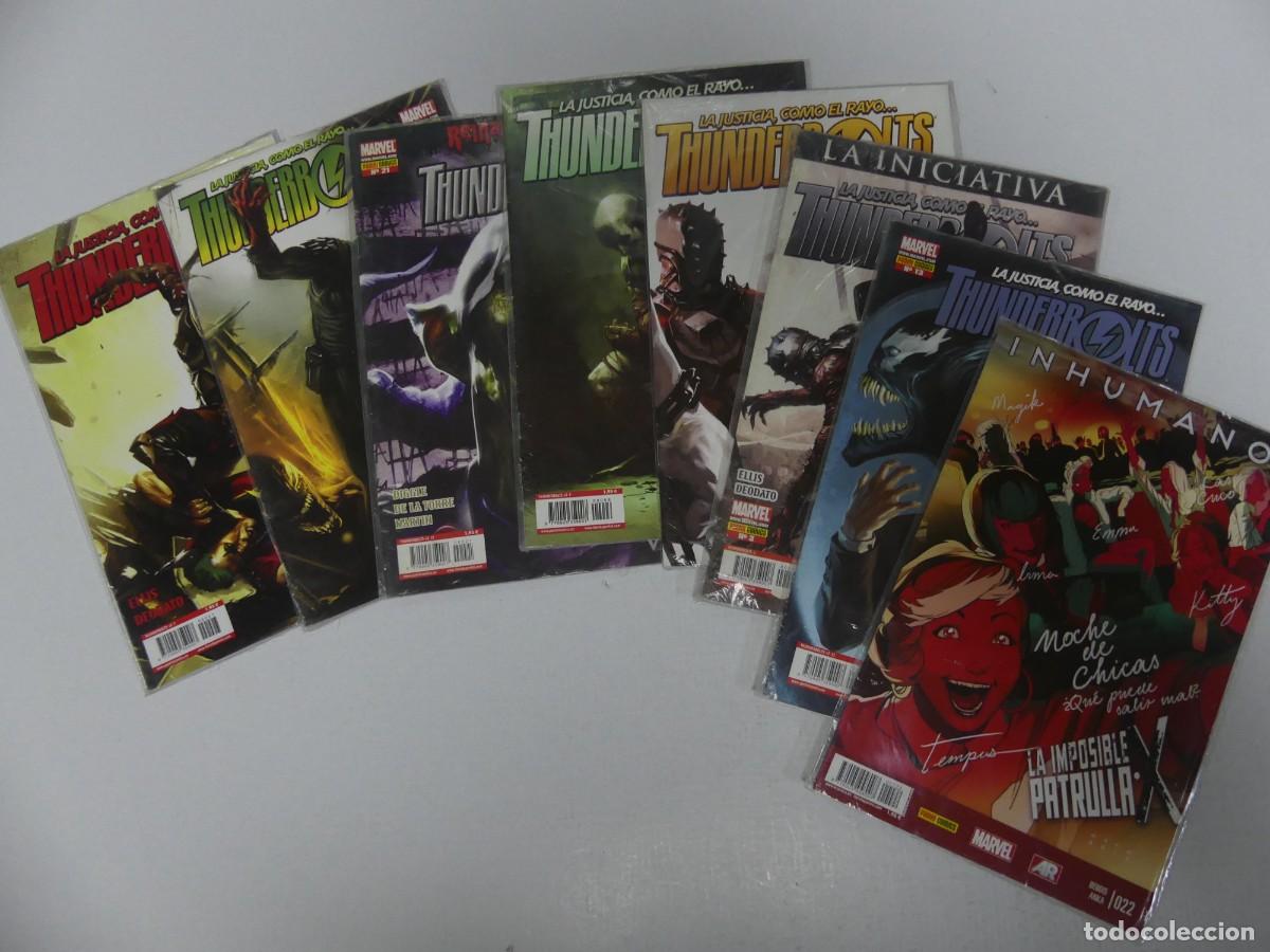 Tebeos: LOTE DE 8 COMICS &ndash; THUNDERBOLTS DE MARVEL PANINI COMICS