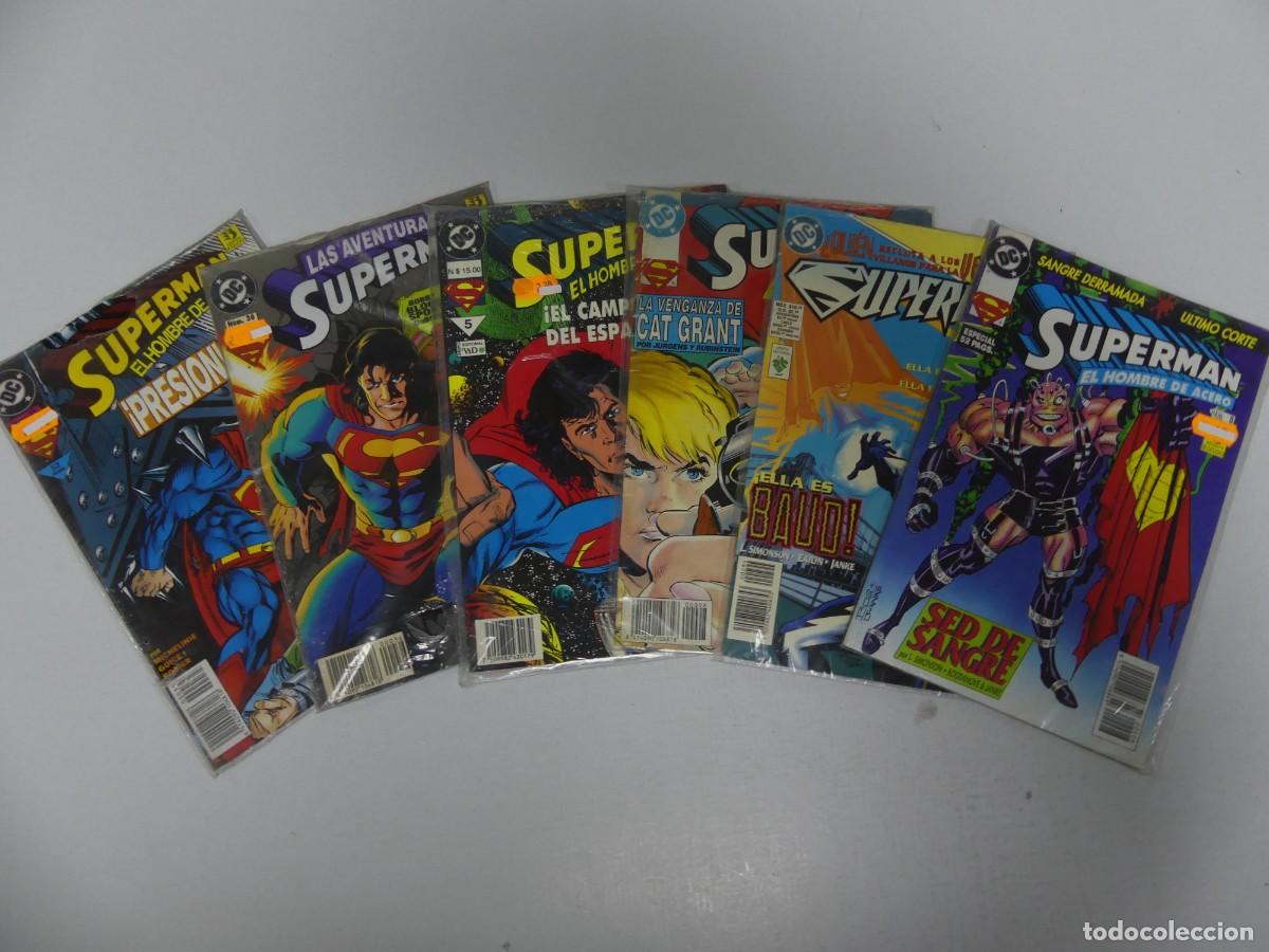 Tebeos: LOTE DE 6 COMICS &ndash; SUPERMAN