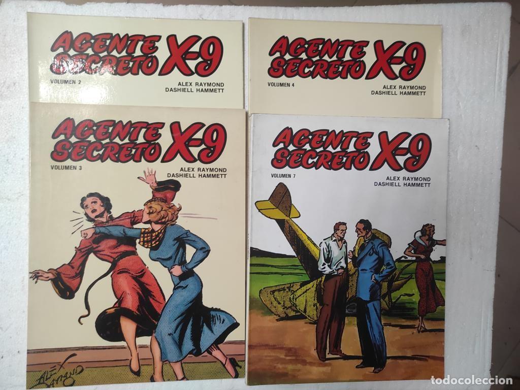 Tebeos: lote 4 comics AGENTE SECRETO X- 9, N&ordm; 2,3,4,7, ALEX RAYMOND