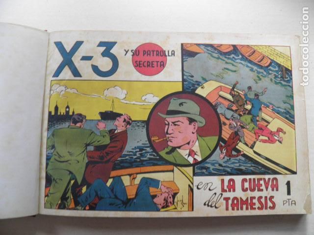 Tebeos: coleccion de X-3, king el peque&ntilde;o policia.
